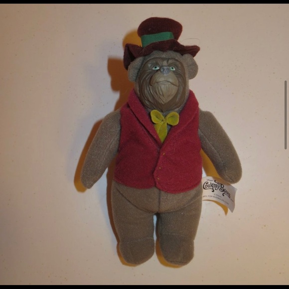Disney Toys Vintage Country Bears Disney Mcdonalds Plush Henry